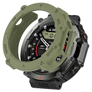 Amazfit Falcon T-Rex Ultra �P�[�X �E�F�A���u���[���E�X�}�[�g�E�H�b�` �P�[�X TPU�f�� �}���`�J���[ �V���v���� �\�t�g�J�o�[ CASE �����Ռ� �֗� �y�� �ȈՒ��E �������� ������� �l�C �ی�P�[�X