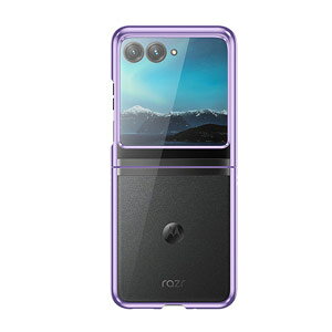 motorola razr 40 ultra �N���A �P�[�X �܂肽���݌^ ����ق��肩���� PC �v���X�`�b�N�� ���b�L�d�グ �X�}�z�ی�P�[�X CASE ������ �ϏՌ� �y�� �����₷�� ���p �������� ������� �S�ʕی� ��