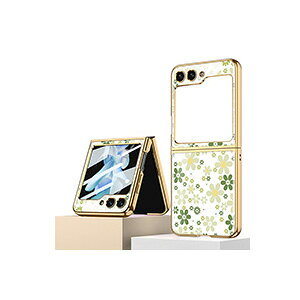 TX MNV[ Samsung Galaxy Z Flip5 5G P[X ܂肽݌^ Android X}zANZT[ KX&PC 2d\ CASE ϏՌ y ₷ Sʕی  JbR Ռɋ ֗ 