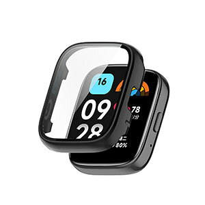 Redmi Watch 3 Active �N���A �P�[�X �E�F�A���u���[���E�X�}�[�g�E�H�b�` �V���v���� �v���X�`�b�N�� PC&�����K���X ��ʕی� 2�d�\�� �J�o�[ CASE �ϏՌ� �ȒP���� �J�b�R���� �}���`�J���[ �y�� 