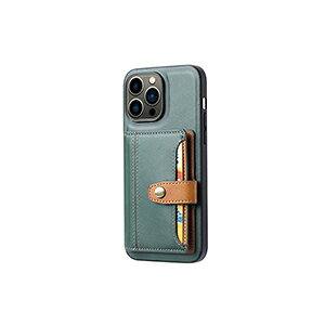 �A�b�v�� �A�C�t�H�� Apple iPhone 15 15 Plus 15 Pro 15 Pro Max�P�[�X TPU&PU���U�[ �w�ʃJ�o�[ 2�w�\�� �J�[�h���[ �X�^���h�@�\ CASE �����₷�� �Ռ��h�~ �����h�~ �y�� �֗� ���p �l�C �����������ӂ� 