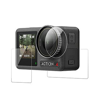 DJI Osmo Action 4 IX ANV4 Oʕی KXtB KX 0.3mm 2.5D HD Tempered Film ߗ ^ dx9H CAh~ Uh~ z ANVJ YیƑOt