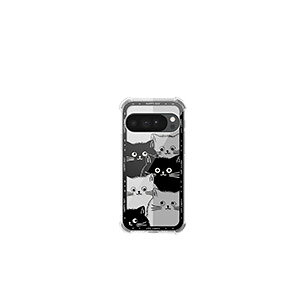 Google Pixel 11/Pixel 11 Pro/Pixel 11 Pro XL �J�o�[ �P�[�X �N���A �J���t�� �����������ӂ� �l���̏Ռ��z���⋭ ���� CASE �X�}�z �ی� �\�t�g�J�o�[ ����ق��肩���� �J�b�R���� �Ռ��h�~ ���� ��