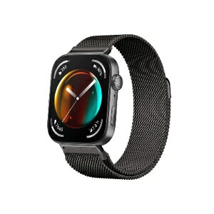 HUAWEI Watch Fit5 / Fit5 Pro �Ή� �~���l�[�[�o���h �X�e�����X ���b�V���x���g �}�O�l�b�g�� ���z�o���h �ʋC�� �y�� ������ �T�C�Y�������R ���E�ȒP �t�B�b�g�����Q �r�W�l�X �J�W���A�� �����Y