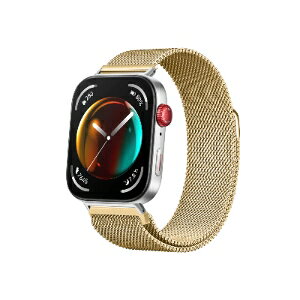 HUAWEI Watch Fit5 / Fit5 Pro �Ή� �~���l�[�[�o���h �X�e�����X ���b�V���x���g �}�O�l�b�g�� ���z�o���h �ʋC�� �y�� ������ �T�C�Y�������R ���E�ȒP �t�B�b�g�����Q �r�W�l�X �J�W���A�� �����Y