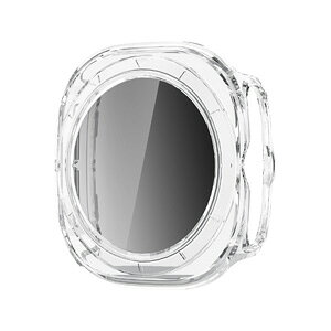 �T���X�� �M�����N�V�[ Samsung Galaxy Watch 9 40mm/44mm �N���A�P�[�X �N���A�J�o�[ �E�F�A���u���[���E�X�}�[�g�E�H�b�` PC+�����K���X �`�����h�~ CASE �ϏՌ� �n�[�h�J�o�[ �ȒP���� �S�ʕی� ����