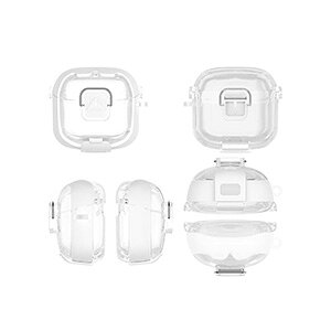 JBL Tune Flex �P�[�X ���� PC�f�� �C���z���E�w�b�h�z�� �A�N�Z�T���[ �N���A �J�o�[ CASE �ϏՌ� �����h�~ �Ɠ��ȃX�C�b�` ���S�ȃ��b�N�݌v �X�^���h�@�\ ���[ �ی� �n�[�h�P�[�X �֗� ���p �J