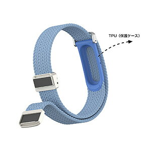 Google Fitbit Air �t�B�b�g�l�X�g���b�J�[ �p �i�C�����o���h �����x���g �L�k�҂݃o���h �}�O�l�b�g�o�b�N�� �}�O�l�b�g�� TPU�ی�P�[�X �X�}�[�g�E�H�b�`�o���h �y�� �ϋv�� �t�B�b�g�����Q 