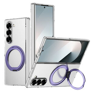 �T���X�� �M�����N�V�[ Samsung Galaxy Z Fold8 Ultra 5G �P�[�X �J�o�[ �܂肽���݌^Android�X�}�z�A�N�Z�T���[ PC �v���X�`�b�N�� ���^�������O�z���_�[ CASE �ϏՌ��J�o�[ �����O�t�� �y�� �����₷�� 