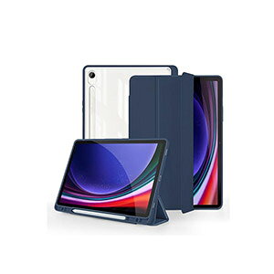 Samsung Galaxy Tab S9 Ultra 14.6�^ (�C���`) �P�[�X �J�o�[ �蒠�^ PU���U�[ �ϏՌ� �����h�~ ������� �M�����N�V�[ �^�u S9 �E���g�� CASE �����₷�� ����h�~ �X�^���h�@�\ �J�o�[ �����������ӂ� �y