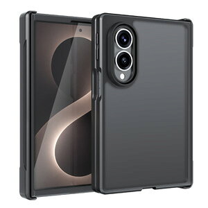 Samsung Galaxy Z Fold8 Z Fold8 Ultra �}�b�g�N���A�P�[�X �ϏՌ� �J�o�[ �܂肽���݌^ �X�}�z�A�N�Z�T���[ TPU+PC�f�� �Ռ��z�� �����₷�� ���p �l�C �������� ������� �}�O�l�b�g�[�d �T���X�� �M��