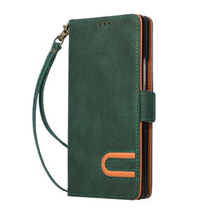 Galaxy Z Fold8 Ultra �P�[�X �ϏՌ� �J�o�[ �܂肽���݌^ �X�g���b�v�t�� �蒠�^PU���U�[�P�[�X PU���U�[ + �v���X�`�b�N �X�^���h�@�\ �J�[�h���[�t�� Samsung �T���X�� �M�����N�V�[ �t�H�[���h8 �E