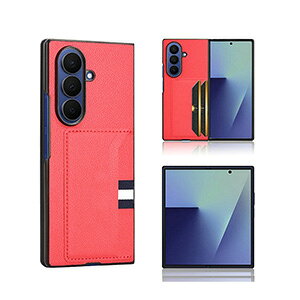 Samsung Galaxy Z Fold8 �P�[�X �ϏՌ� Galaxy Z Fold8 Ultra �J�o�[ �܂肽���݌^ �X�}�z�A�N�Z�T���[ PC+PU���U�[�f�� �J�[�h���[ �����₷�� �l�C �������� ������� �T���X�� �M�����N�V�[ Z �t�H�[���h