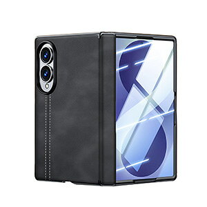 Galaxy Z Fold8 �P�[�X �ϏՌ� �J�o�[ �܂肽���݌^ �����K���X�t�B�����t�� �v���X�`�b�N + PU���U�[ �X�e�b�` �ی�P�[�X �V���v�� Samsung �T���X�� �M�����N�V�[ �t�H�[���h8 �l�C �������� ����