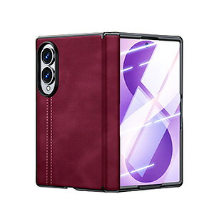Galaxy Z Fold8 �P�[�X �ϏՌ� �J�o�[ �܂肽���݌^ �����K���X�t�B�����t�� �v���X�`�b�N + PU���U�[ �X�e�b�` �ی�P�[�X �V���v�� Samsung �T���X�� �M�����N�V�[ �t�H�[���h8 �l�C �������� ����