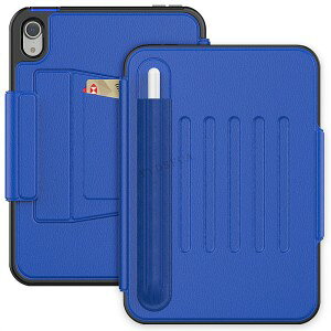 Apple iPad mini 8 2026���f�� �P�[�X �蒠�^ �J�o�[ �A�b�v�� �A�C�p�b�h �~�j ��8���� PU���U�[�� Pencil Pro�̏[�d�ɑΉ� �֗� �l�C ��t�ȒP ���΋z�� �����₷�� �X�^���h�@�\ �ϏՌ� �J�o�[ ����