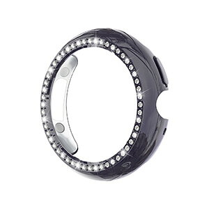 Google Pixel Watch 5 41/45mm �N���A�P�[�X �E�F�A���u���[���E�X�}�[�g�E�H�b�` �r�W���[�t�� PC�f�� �}���`�J���[ �V���v���� ���� �n�[�h�J�o�[ CASE �����Ռ� ���h�~ �֗� �y�� �S�ʕی� �l�C �O