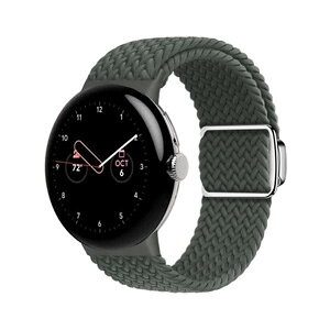 Google Pixel Watch 5 41/45mm �E�F�A���u���[���E�X�}�[�g�E�H�b�` �i�C�����o���h �����x���g �L�k�҂� �X�|�[�c�o���h �y�� �ʋC�� �ϋv�� �h�� �\�t�g�i�C���� �X�}�[�g�E�H�b�`�o���h ���߉\