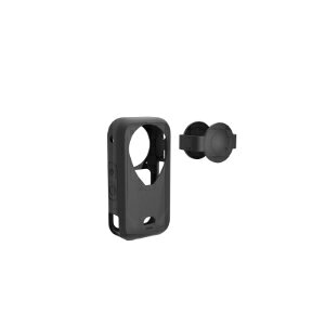 Insta360 X6 �Ή� �V���R���P�[�X �J�����ی�P�[�X �����Y�ی�J�o�[�t�� �V���R���J�o�[ �����Y�J�o�[ �ی�P�[�X �_��f�� �ϏՌ� ���h�~ �h�o �y�� �����^�� �A�N�V�����J�����P�[�X