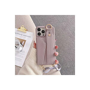 �A�b�v�� �A�C�t�H�� Apple iPhone 15 15 Plus 15 Pro 15 Pro Max�P�[�X PC&PU���U�[ �w�ʃJ�o�[ 2�w�\�� �J�[�h���[ �X�g���b�v�t�� �x���g�t�� CASE �����₷�� �Ռ��h�~ �����h�~ �y�� �֗� ���p �l�C ��