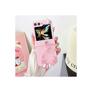 Samsung Galaxy Z Flip5 5G �P�[�X �܂肽���݌^ Android �X�}�z�A�N�Z�T���[ PC �v���X�`�b�N�� CASE �ϏՌ� �y�� �����₷�� ���킢�� �S�ʕی� ������� �J�b�R���� �Ռ��ɋ��� �֗� ���p �l�C �P�[�X 
