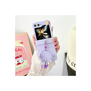 Samsung Galaxy Z Flip5 5G �P�[�X �܂肽���݌^ Android �X�}�z�A�N�Z�T���[ PC �v���X�`�b�N�� CASE �ϏՌ� �y�� �����₷�� ���킢�� �S�ʕی� ������� �J�b�R���� �Ռ��ɋ��� �֗� ���p �l�C �P�[�X 