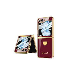 Samsung Galaxy Z Flip5 5G �P�[�X �܂肽���݌^Android�X�}�z�A�N�Z�T���[ �����K���X&PC 2�d�\�� �P�[�X ��G�蔲�Q CASE �X�g���b�v�z�[���t�� �ϏՌ� �����₷�� �J�b�R���� ���b�L�d�グ �֗� ���p 