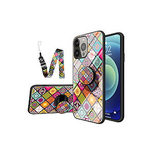 �A�b�v�� �A�C�t�H�� Apple iPhone 15 15 Plus 15 Pro 15 Pro Max �P�[�X �J�o�[ TPU&�����K���X �J���t�� ���� �A�b�v�� CASE �ϏՌ��J�o�[ �l�b�N�X�g���b�v �X�^���h�@�\ �X�g���b�v�t�� �N�₩�� ����