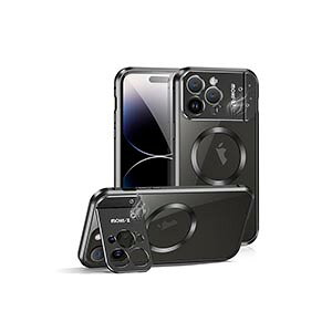 �A�b�v�� �A�C�t�H�� Apple iPhone 15 15 Plus 15 Pro 15 Pro Max�P�[�X �J�o�[ �A���~�����o���p�[ �g �t���[�� CASE �����₷�� �ϏՌ��J�o�[ �J���������Y�ی�J�o�[ �X�^���h�@�\ �ʋC�� �M���U���� 