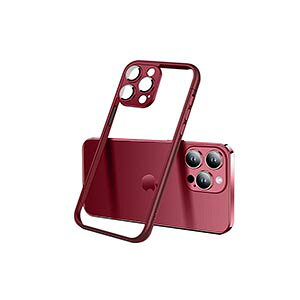 �A�b�v�� �A�C�t�H�� Apple iPhone 15 15 Plus 15 Pro 15 Pro Max�P�[�X �J�o�[ �A���~�����o���p�[ �g �t���[�� CASE �y�� �����₷�� �ϏՌ��J�o�[ �J���������Y�ی�J�o�[ �ʋC�� �M���U���� �֗� ���p 