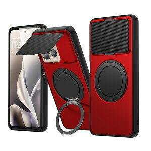 motorola edge 70 fusion �P�[�X �ϏՌ� �J�o�[ ����ق��肩���� 360°��]���X�^���h CASE �Ռ��h TPU+PC�f�� �X���C�h�������Y�ی�J�o�[ �}�b�g�P�[�X �l�C �w�ʃJ�o�[ �������� ������� ���g��