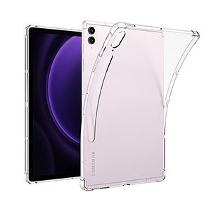 Galaxy Tab S9 FE+ 5G �P�[�X �ϏՌ� �J�o�[ 12.4�C���` �^�u���b�g ���^ �N���A TPU�f�� ����ق��肩���� �Ռ��z�� ���� �\�t�g�P�[�X ���p �l�C �������� ������� �M�����N�V�[ �^�uS9 FE+ 5G �P�[