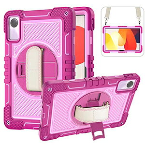 Xiaomi Redmi pad SE �P�[�X �ϏՌ� �J�o�[ �^�u���b�gPC �ی� �X�^���h�@�\�t�� �o���h�t�� 360�x��] ����ق��肩���� �ϏՌ� 2�d�\�� PC&�V���R���f�� �������� ������� �֗����̍��� ���p �l