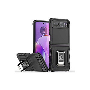 Motorola razr 40s P[X Jo[ ق肩 CASE TPU+PCf Ռh~ ӂ ₷ X^h@\ Ռh~ JbR ֗ p lC wh~ ϏՌJo[ wʃJo[