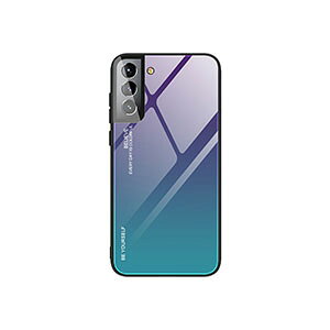 Samsung Galaxy S24 S24+ �P�[�X �ϏՌ� �J�o�[ TPU+�w��9H�����K���X �O���f�[�V���� �l�C �Y��� �J���t�� �N�₩�� ���� �J�b�R���� �����������ӂ� ������� �M�����N�V�[ S24 S24+ �X�}�z �ی�P�[