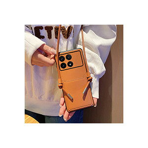 �V���I�~ Xiaomi Poco X6 PRO�P�[�X �J�o�[ ����ق��肩���� CASE TPU&PU���U�[ 2�d�\�� �w�ʃ��U�[�� �X�g���b�v�t�� �Ռ��h�~ �����������ӂ� �֗� ���p �l�C �w��h�~ �ϏՌ��J�o�[ �w�ʃJ�o�[ 