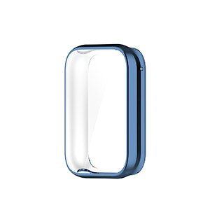 Xiaomi Smart Band 8 Pro �P�[�X �E�F�A���u���[���E�X�}�[�g�E�H�b�` �t���J�o�[ �t���ی� �N���A ���b�L�d�グ TPU�f�� �V���v���� ��̌^ �X�}�[�g�E�H�b�` �\�t�g�J�o�[ �V���I�~ CASE ���� �Ռ� 