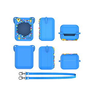 BitzeeInteractive ToyDigital Pet ケース 柔軟性のあるシリコン素材の カバー タカラトミー とびだせ きゅーびっつ CASE 耐衝撃 落下防止 収納 保護 ソフトケース 便利 実用 おすすめ おしゃれ カバー