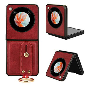 ZTE Nubia Flip 5G Libero Flip P[X ϏՌ Jo[ ܂肽݌^ ق肩 PC+PUU[ wʃU[ X}zیP[X CASE  y ₷ p   krA t