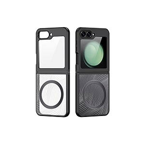 TX MNV[ Samsung Galaxy Z Flip6 5G P[X ܂肽݌^AndroidX}zANZT[ TPU&PC NAP[X 2d\ wh~ }Olbg y ɔ G蔲Q CASE ϏՌ y ₷ 