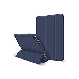 Abv Apple iPad Pro 11C` 5 2024f P[X Jo[ ^ubgP[X ϏՌJo[ CASE ^ I[gX[v 蒠^Jo[ Pencil[@\ Pencil̏[dɑΉ X^h@\ ubN