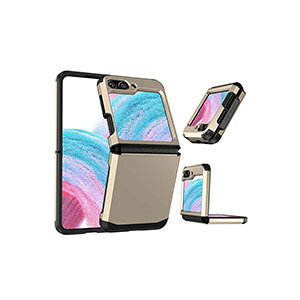 TX MNV[ Samsung Galaxy Z Flip5 5G P[X ܂肽݌^AndroidX}zANZT[ TPU&PC vX`bN wh~ y ɔ G蔲Q CASE ϏՌ y ₷ Sʕی JbR