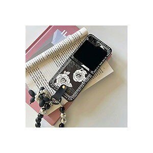 Samsung Galaxy Z Flip6 5G �P�[�X �܂肽���݌^Android�X�}�z�A�N�Z�T���[ PC&PU���U�[ 2�d�\�� �w�ʃ��U�[�� CASE �ϏՌ� �y�� �����h�~ �w��h�~ �������H �����₷�� �S�ʕی� �J�b�R���� �֗� ���p 