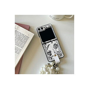 Samsung Galaxy Z Flip6 5G �P�[�X �܂肽���݌^Android�X�}�z�A�N�Z�T���[ PC&PU���U�[ 2�d�\�� �w�ʃ��U�[�� CASE �ϏՌ� �y�� �����h�~ �w��h�~ �������H �����₷�� �S�ʕی� �J�b�R���� �֗� ���p 