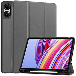Redmi Pad Pro �P�[�X �ϏՌ� �J�o�[ �V���I�~ Xiaomi ���h�~ �p�b�h �v�� 12.1�C���` 2024���f�� �蒠�^�J�o�[ TPU+PU���U�[�� �I�[�g�X���[�v�@�\ Focus Pen���[ ������� �����₷�� ����h�~ �X�^���h