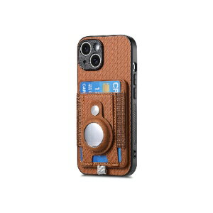 �A�b�v�� �A�C�t�H�� Apple iPhone 16 16 Plus 16 Pro 16 Pro Max�P�[�X CASE TPU&PC&PU���U�[ 2�d�\�� �w�ʃ��U�[�� �ǐՑ��u AIR TAG �X�^���h�@�\ �J�[�h���[ ���C�z�� �y�� �֗� ���p �l�C �w��h�~ �ϏՌ��J