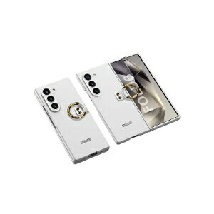 �T���X�� �M�����N�V�[ Samsung Galaxy Z Fold6 5G �P�[�X �J�o�[ �܂肽���݌^Android�X�}�z�A�N�Z�T���[ PC �v���X�`�b�N�� CASE �ϏՌ��J�o�[ �����O�t�� �y�� �����₷�� �S�ʕی� �J�b�R���� �֗� 
