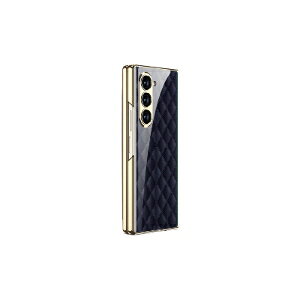 �T���X�� �M�����N�V�[ Samsung Galaxy Z Fold6 5G �P�[�X �J�o�[ �܂肽���݌^Android�X�}�z�A�N�Z�T���[ �w�ʋ����K���X�� �t�����g�����t�B�����t�� �G�b�W�E���b�L CASE �ϏՌ��J�o�[ �y�� ������