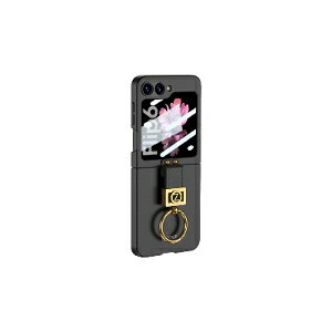 Samsung Galaxy Z Flip6 5G �P�[�X �܂肽���݌^ Android �X�}�z�A�N�Z�T���[ PC �v���X�`�b�N�� �����t�B�����t�� �����O�t�� CASE �ϏՌ� �y�� ���� �����₷�� ���킢�� �S�ʕی� ������� �J�b�R����