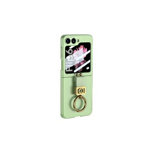 Samsung Galaxy Z Flip6 5G �P�[�X �܂肽���݌^ Android �X�}�z�A�N�Z�T���[ PC �v���X�`�b�N�� �����t�B�����t�� �����O�t�� CASE �ϏՌ� �y�� ���� �����₷�� ���킢�� �S�ʕی� ������� �J�b�R����